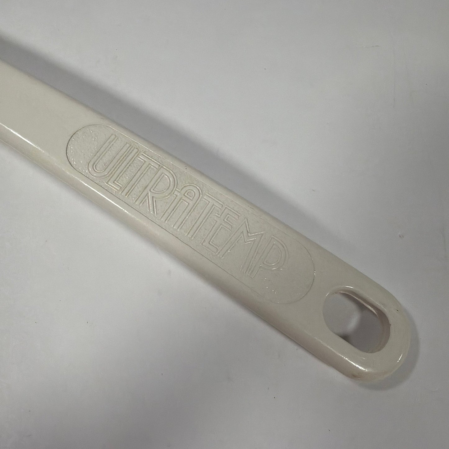 Vintage Ultratemp 12in Perforated Skimmer Spoon Made in USA