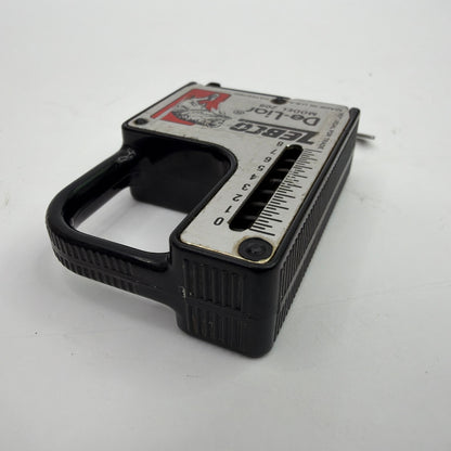 Vintage Zebco De-Liar Model 208 Fish Scale Tape Measure Made in USA