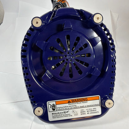KitchenAid Ultra Power KSB5BU4 Blender Base Blue For Parts Repair
