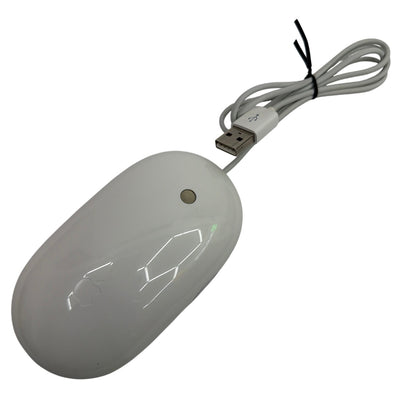 Apple Mighty Mouse A1152 Wired USB Optical Mouse White