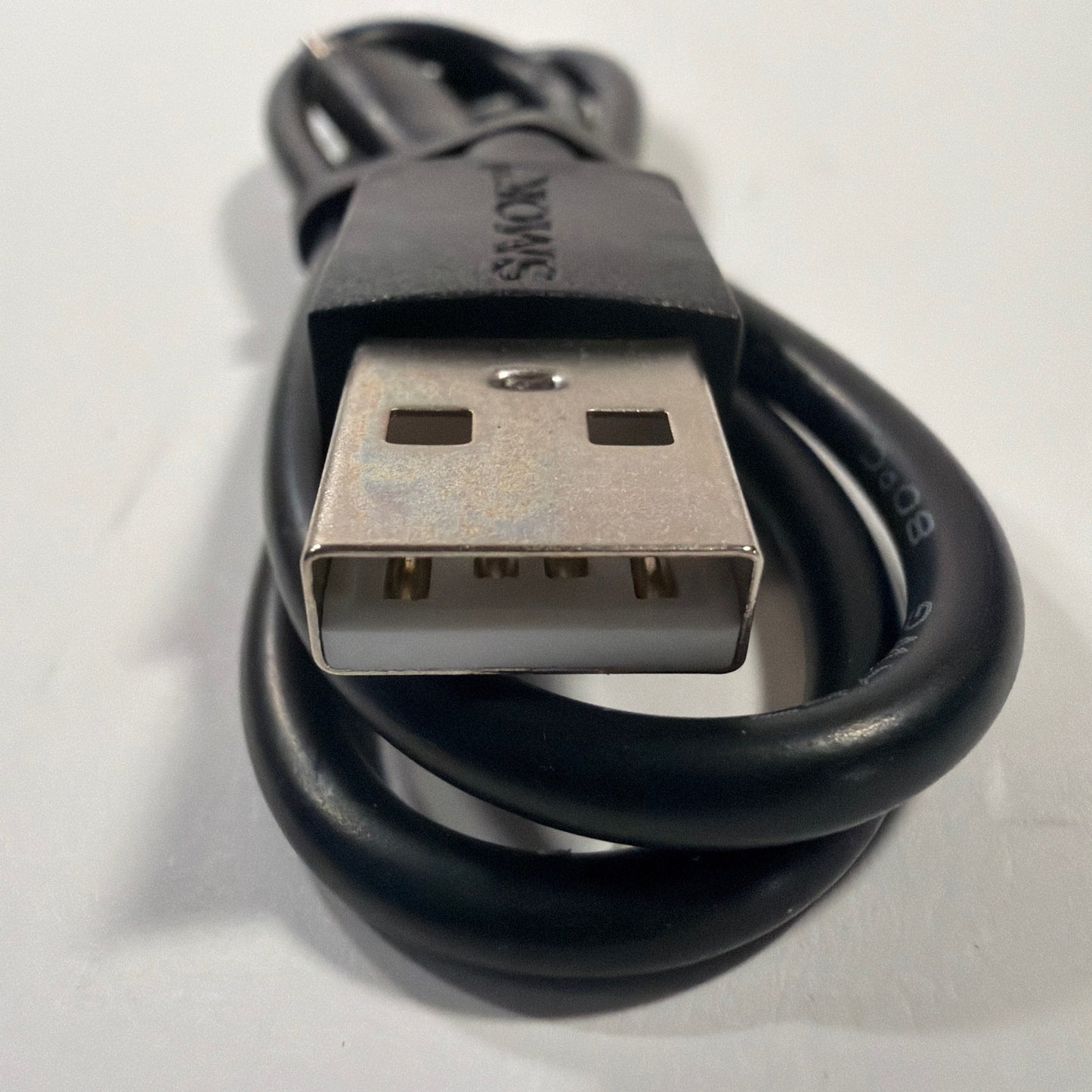 SMOK 1ft USB-A to Micro-USB Charging Data Cable Black Tested Working