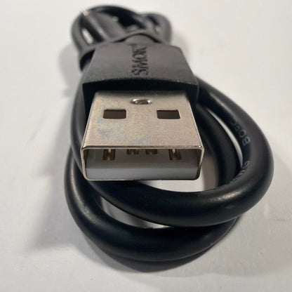 SMOK 1ft USB-A to Micro-USB Charging Data Cable Black Tested Working