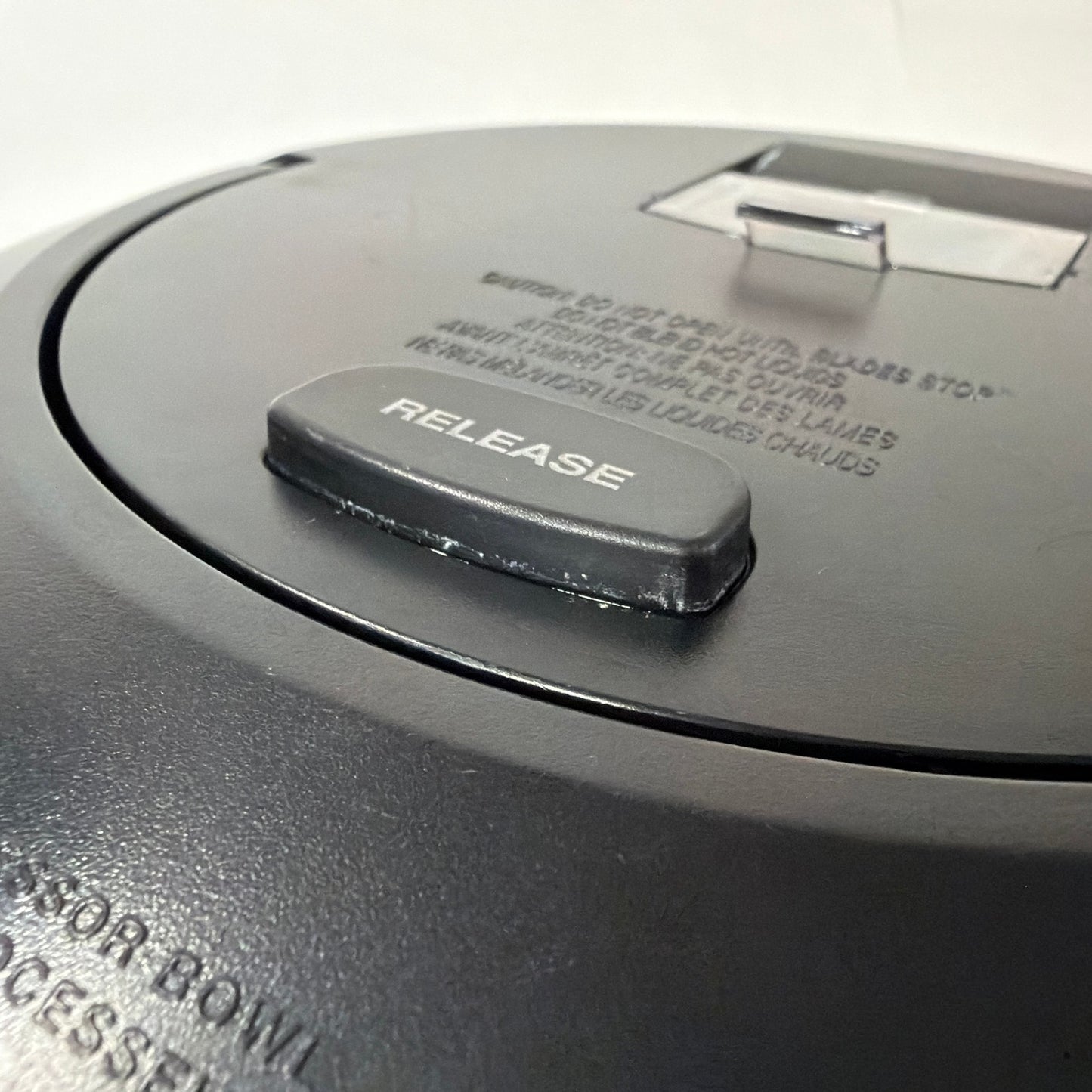 Ninja 64 oz Food Processor Bowl Lid Replacement Part Black