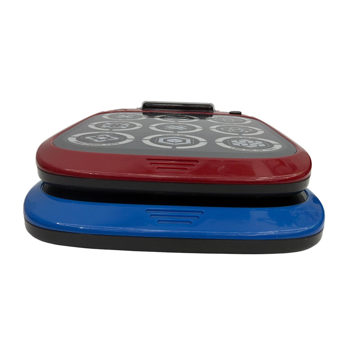 Virztex FlashPad Connect Touchscreen Handheld Game Set of 2 Red Blue Tested