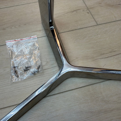 Samsung 65KS9000 TV Stand Base and Neck BN61-13309A BN61-13310A Silver