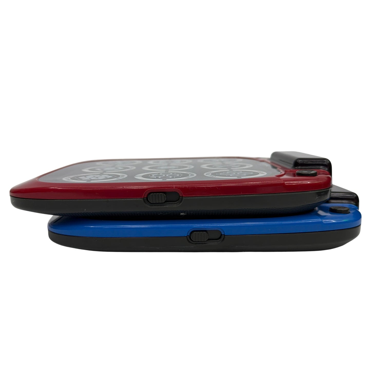 Virztex FlashPad Connect Touchscreen Handheld Game Set of 2 Red Blue Tested