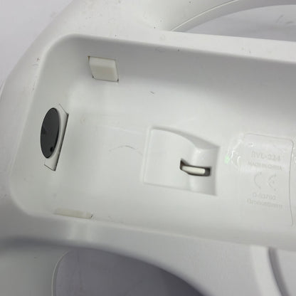Nintendo Wii Wheel Steering Wheel Attachment RVL-024 White Blue