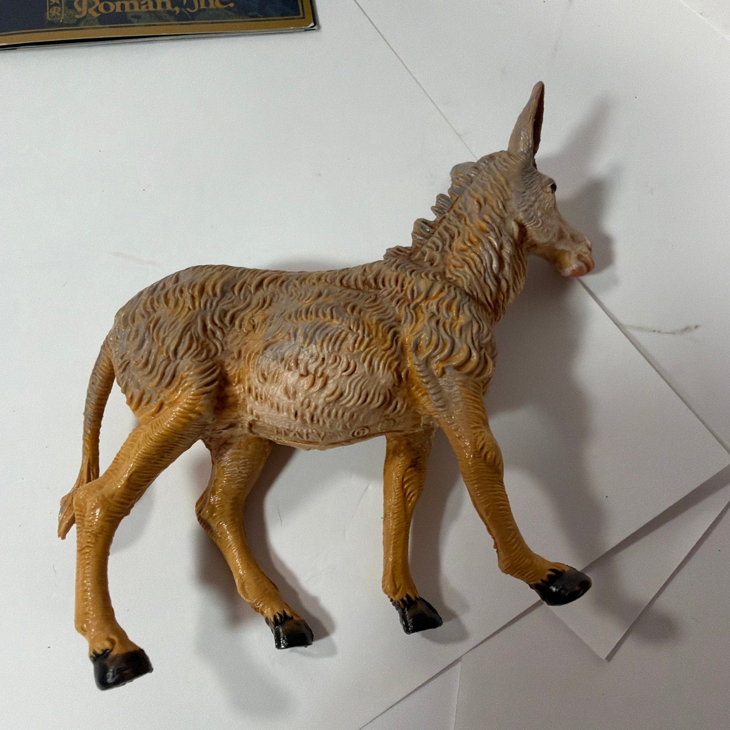 Fontanini 5" Heirloom Nativity Standing Donkey Figurine 52443 w/ Box