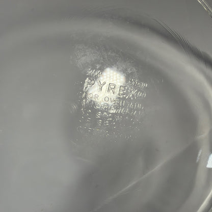 Pyrex 209 Clear Glass Pie Plate 9 in 23 cm