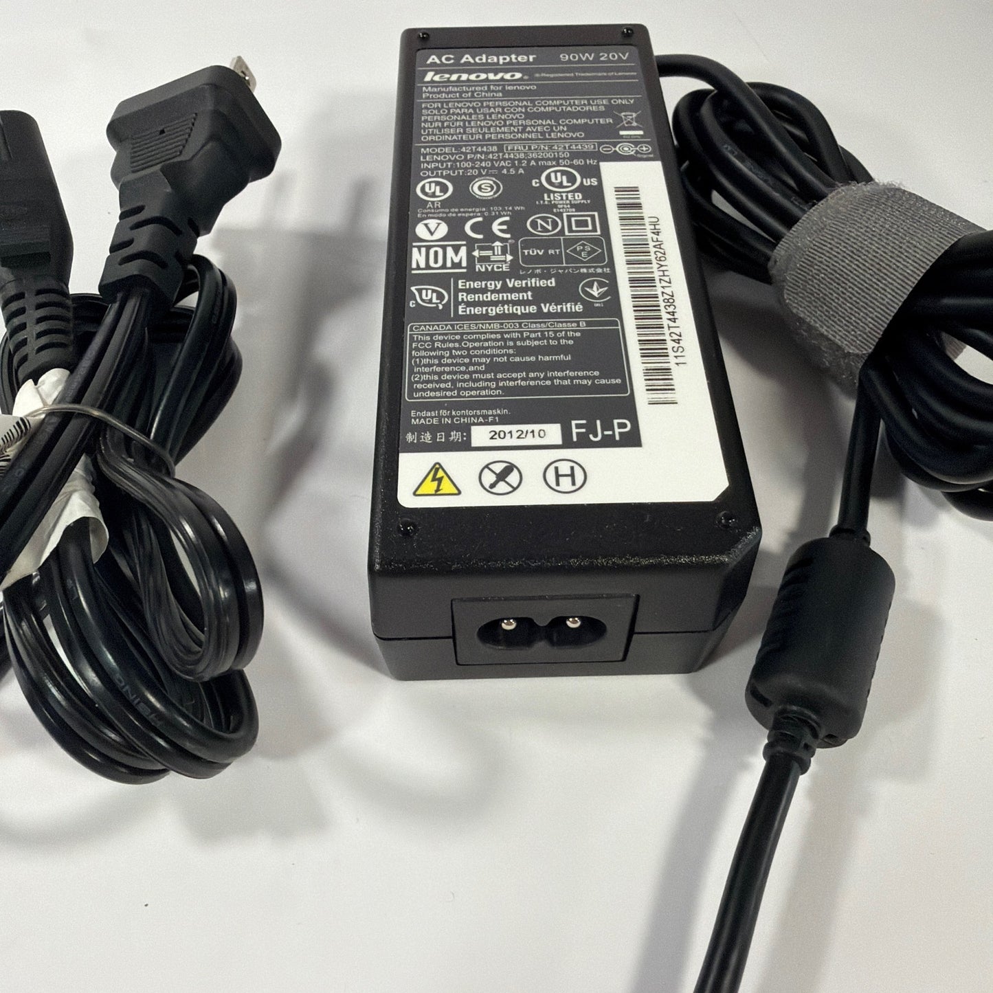 Lenovo 90W 20V AC Adapter Charger 42T4438 42T4439 7.9mm Round Tip