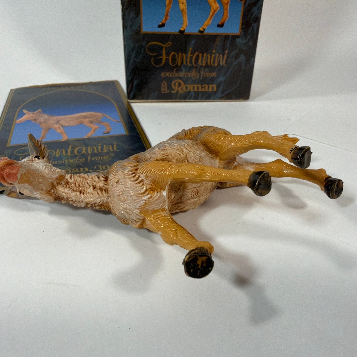 Fontanini 5" Heirloom Nativity Standing Donkey Figurine 52443 w/ Box