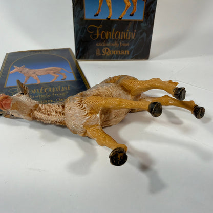Fontanini 5" Heirloom Nativity Standing Donkey Figurine 52443 w/ Box