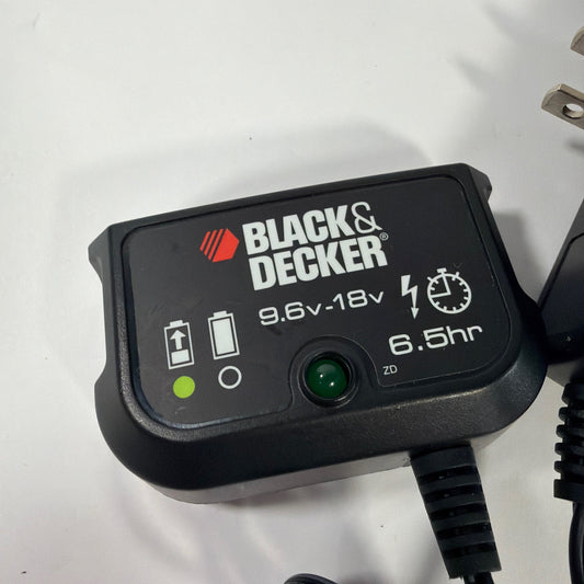 Black & Decker 9.6V–18V Battery Charger 90592360-01