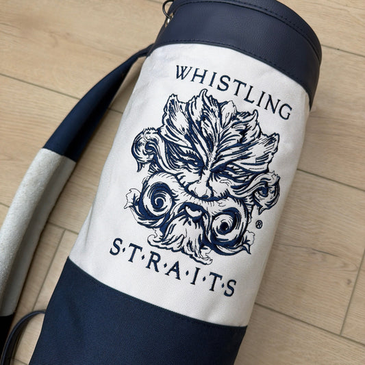 Whistling Straits Big Cedar Invitational Sunday Golf Carry Bag Blue White