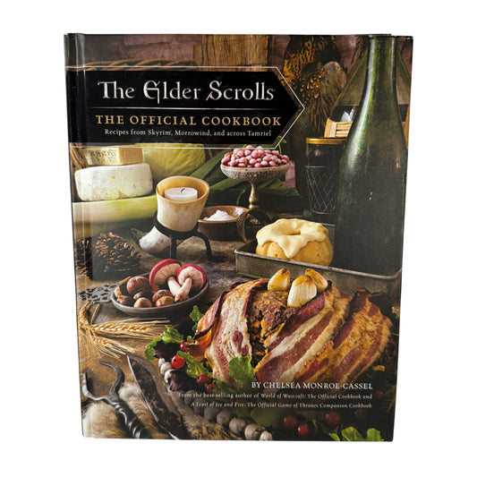 The Elder Scrolls The Official Cookbook Hardcover Skyrim Chelsea Monroe-Cassel