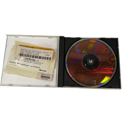 Microsoft Office FrontPage 2003 Win32 English CD Disk Kit with Product Key 392-0