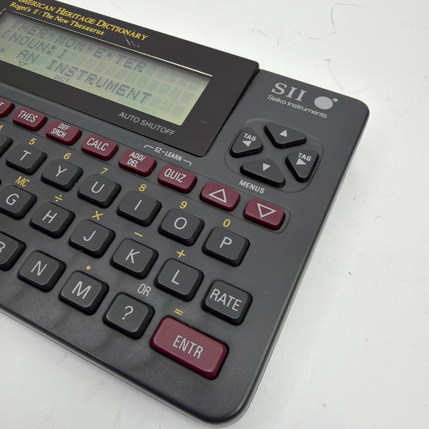 Seiko Instruments SII WP-5501 American Heritage Dictionary Electronic Thesaurus