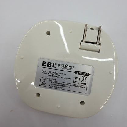 EBL 6F22 4-Slot 9V Li-ion Battery Charger