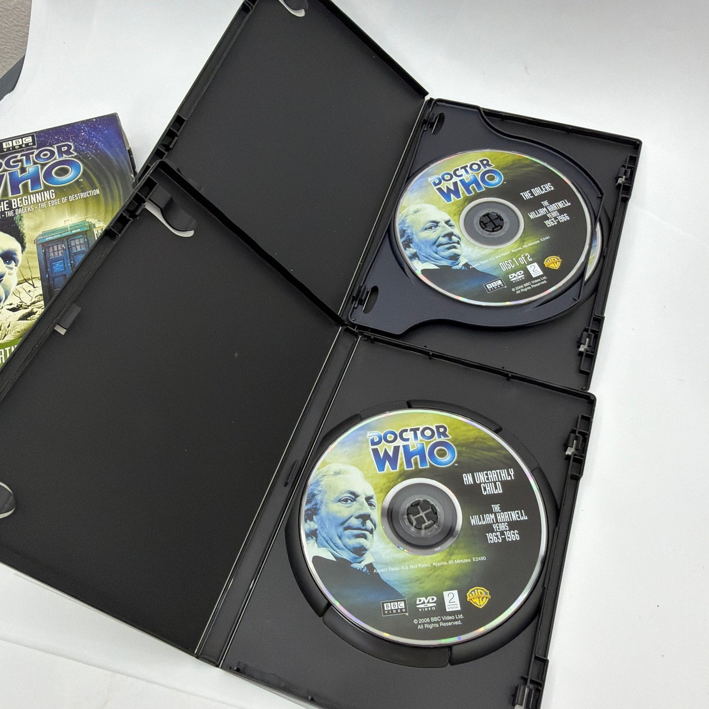 Doctor Who The Beginning DVD 3 Disc Set BBC Video William Hartnell