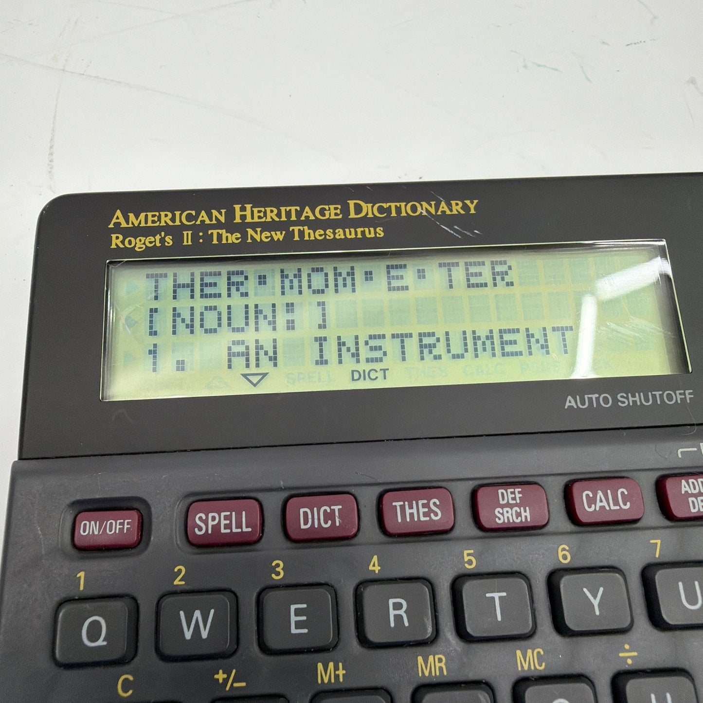 Seiko Instruments SII WP-5501 American Heritage Dictionary Electronic Thesaurus