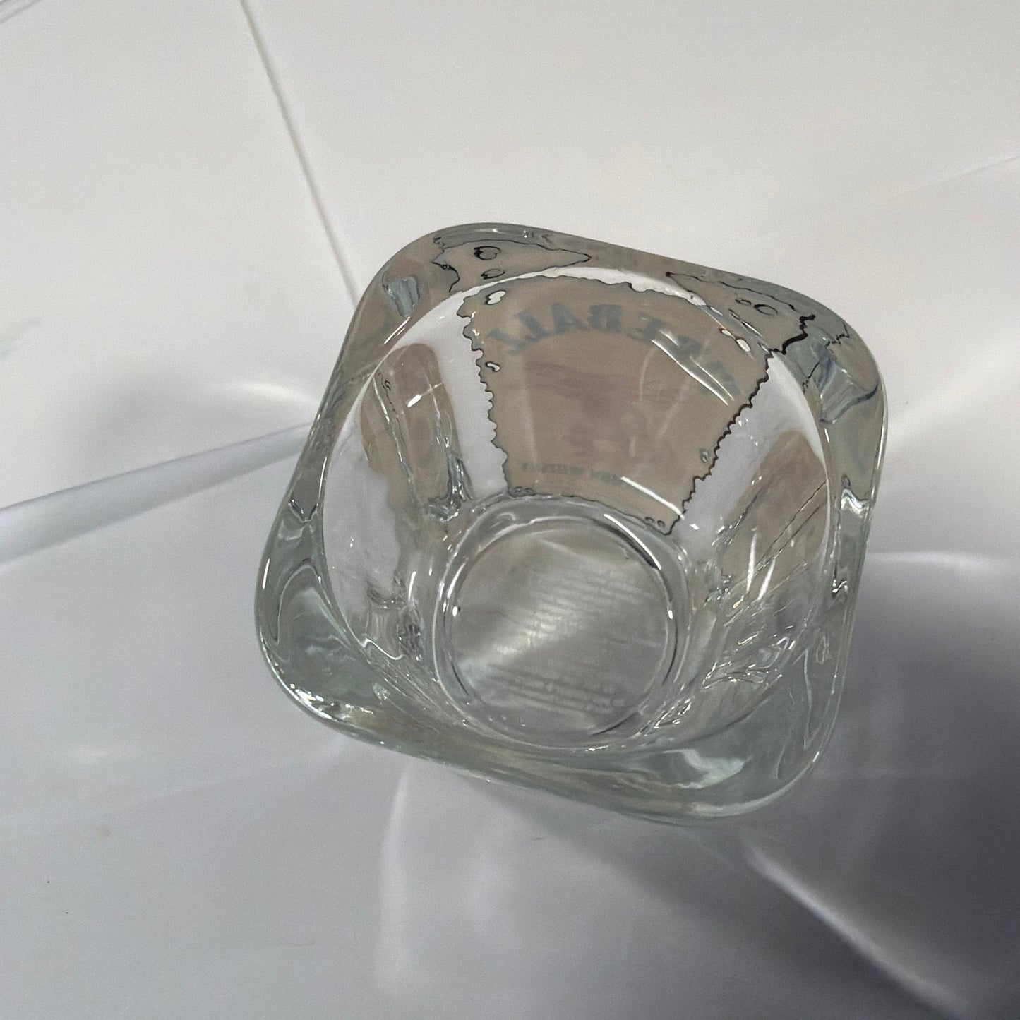 Fireball Cinnamon Whisky Square Shot Glass 2.5 in Tall