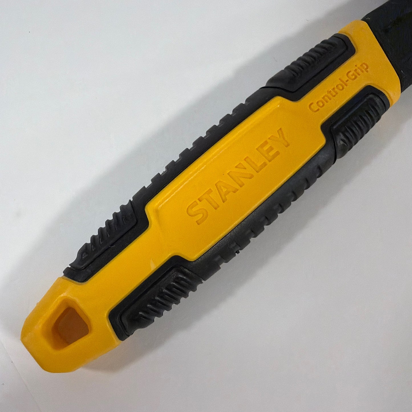 Stanley 90-948 8 Inch Adjustable Wrench Yellow Black Control Grip