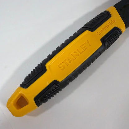 Stanley 90-948 8 Inch Adjustable Wrench Yellow Black Control Grip