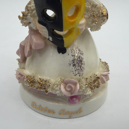 Vintage October Angel Porcelain Figurine 4 in S470N