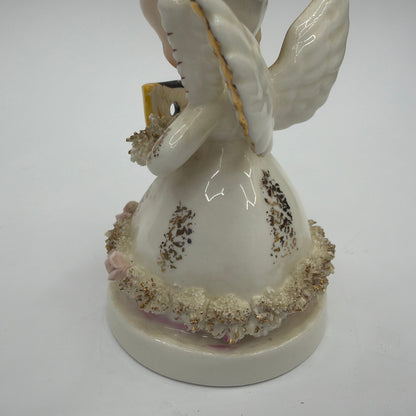 Vintage October Angel Porcelain Figurine 4 in S470N